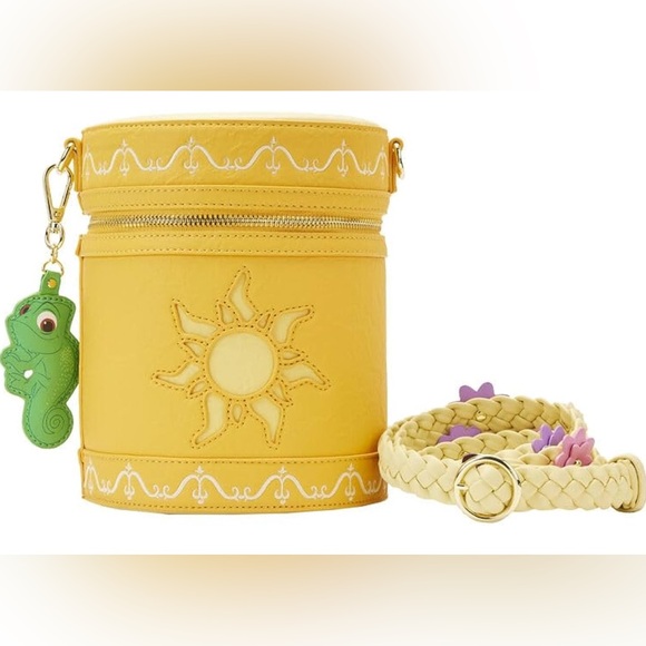 Disney Handbags - Loungefly Stitch Shoppe Disney Rapunzel's Lantern Glow Crossbody Bag